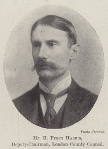 Sr. H Percy Harris, Vicepresidente, Consejo del Condado de Londres de English Photographer