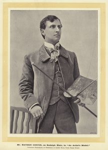 Mr Hayden Coffin, como Rudolph Blair, en El Modelo del Artista