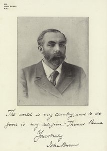 Sr. John Burns, MP de English Photographer