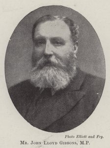 Sr. John Lloyd Gibbons, MP de English Photographer
