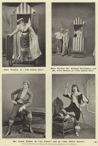 Mr Lewis Waller, en La Tosca y en El secreto de la esposa de English Photographer
