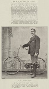 Mr M A Holbein, el Ciclista de English Photographer