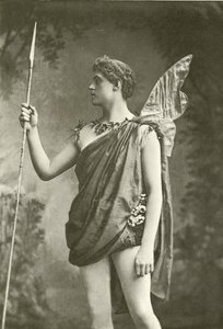 Mr Otto Stuart como Oberon (gravure)