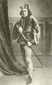 Mr Richard Mansfield como Ricardo III (gravure) de English Photographer