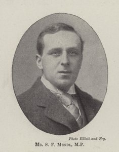 Sr. S. F. Mendl, MP de English Photographer