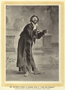 Señor Seymour Hicks, como Jonathan Wild, en Little Jack Sheppard