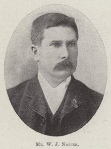 El Sr. W J Napier de English Photographer