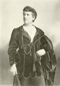 Mr Wilson Barrett como Hamlet (gravure) de English Photographer