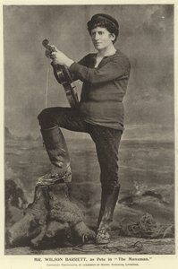 Señor Wilson Barrett, como Pete en The Manxman de English Photographer