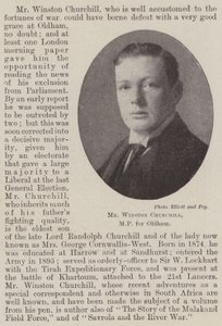 El Sr. Winston Churchill, MP por Oldham de English Photographer