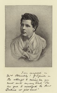 Sra. Annie Besant de English Photographer