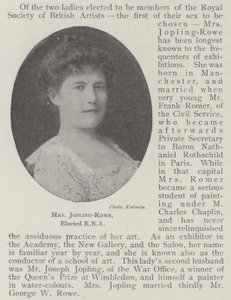 Sra. Jopling-Rowe, elegida RBA