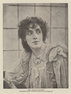 Mrs Patrick Campbell de English Photographer