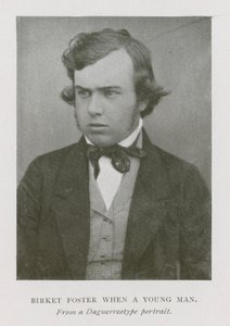Myles Birket Foster, artista inglés, de joven de English Photographer