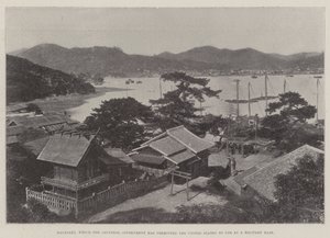 Nagasaki, que el gobierno japonés ha permitido a los Estados Unidos usar como base militar de English Photographer