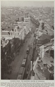 Calle Nanking, el centro comercial de Shanghái de English Photographer