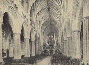 Nave de la Catedral de Exeter, Devon