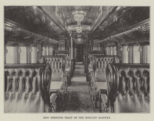 Nuevo Tren Corredor en el Ferrocarril Midland de English Photographer