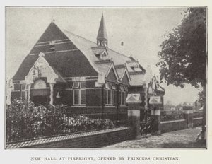 Nuevo salón en Pirbright, inaugurado por la Princesa Christian