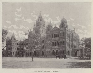 Nuevas oficinas ferroviarias en Bombay