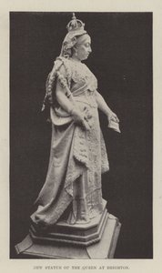 Nueva estatua de la Reina en Brighton de English Photographer