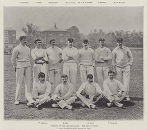 Apertura de la temporada de críquet, el equipo de Surrey