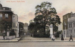 Orme Square, Hyde Park, Londres de English Photographer