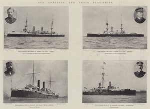 Nuestros almirantes y sus buques insignia