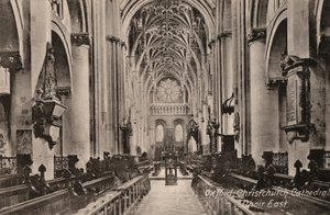 Oxford, Catedral de Christchurch, Coro Este de English Photographer