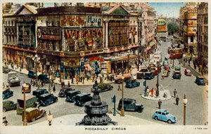 Piccadilly Circus, Londres de English Photographer