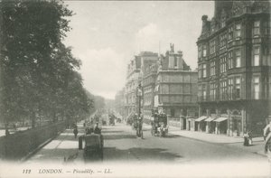 Piccadilly, Londres de English Photographer