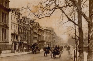 Piccadilly, Londres, mirando al este de English Photographer