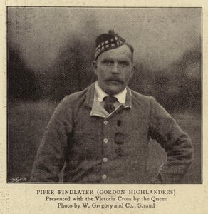 Gaitero Findlater, Gordon Highlanders de English Photographer