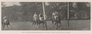 Partido de Polo entre Ranelagh y un Equipo de Caballería, un Gol para la Caballería de English Photographer