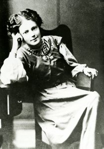 Retrato de Mary Eleanor Gawthorpe, c.1909 de English Photographer