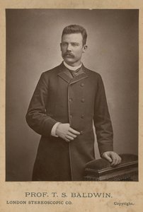 Retrato del Profesor Thomas Scott Baldwin de English Photographer