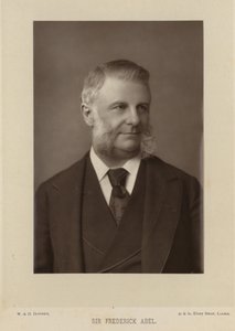 Retrato de Sir Frederick Abel de English Photographer