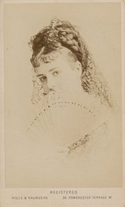 Retrato de la prostituta Mabel Gray de English Photographer