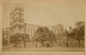 Postal de la Abadía de Westminster