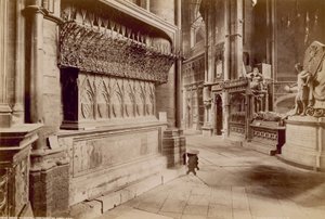 Postal de la Abadía de Westminster