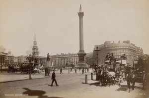 Postal con imagen de Trafalgar Square de English Photographer