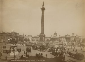 Postal con imagen de Trafalgar Square de English Photographer