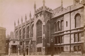 Postal con el exterior del Inner Temple Hall de English Photographer