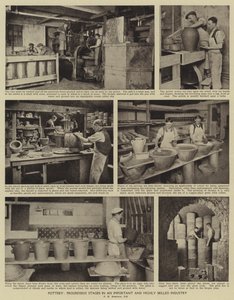 Cerámica, Etapas progresivas en una industria importante y altamente especializada de English Photographer