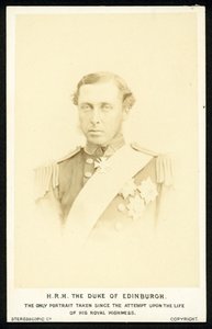 Príncipe Alfredo, Duque de Edimburgo de English Photographer