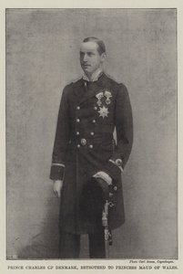 Príncipe Carlos de Dinamarca, prometido con la Princesa Maud de Gales de English Photographer