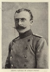 Príncipe Eduardo de Anhalt-Dessau de English Photographer