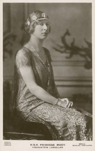 Princesa María, Vizcondesa Lascelles de English Photographer