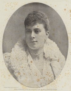 Princesa Victoria Mary de Teck, la futura esposa de SAR el Duque de Clarence y Avondale