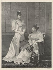 Princesa Victoria y Princesa Maud de Gales